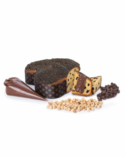 Colomba Artigianale alle NOCCIOLE con Cioccolato di Modica IGP - Linea Elegant - immagine 2