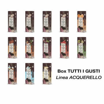 Box TUTTI I GUSTI - Linea ACQUERELLO