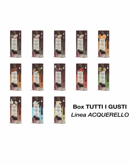 Box TUTTI I GUSTI - Linea ACQUERELLO