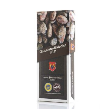 Cioccolato di Modica IGP 60% cacao - Tradizionale - Antica Dolceria Rizza