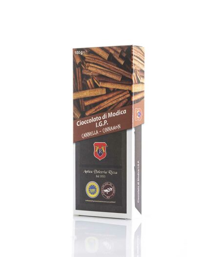 Cioccolato di Modica IGP alla Cannella - Tradizionale - Antica Dolceria Rizza