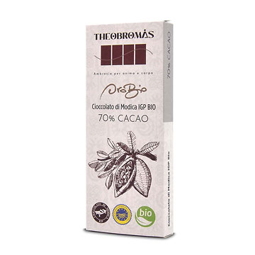 Cioccolato di Modica IGP Biologico - 70% Cacao - Oro Bio - THEOBROMÀS