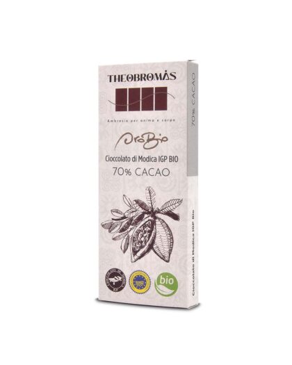 Cioccolato di Modica IGP Biologico - 70% Cacao - Oro Bio - THEOBROMÀS