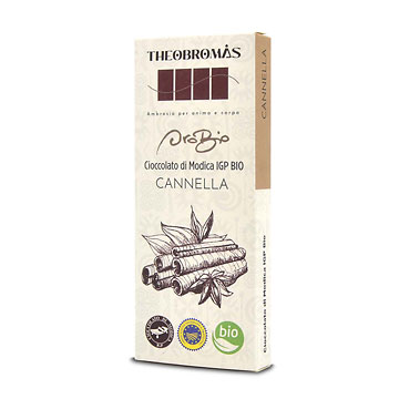 Cioccolato di Modica IGP Biologico con Cannella - Oro Bio - THEOBROMÀS