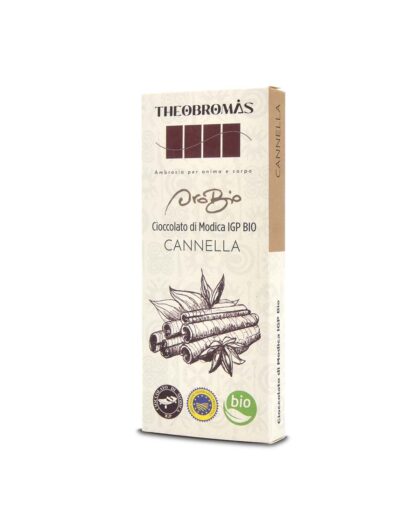Cioccolato di Modica IGP Biologico con Cannella - Oro Bio - THEOBROMÀS