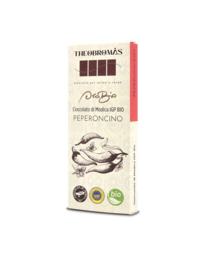 Cioccolato di Modica IGP Biologico con Peperoncino - Oro Bio - THEOBROMÀS