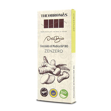 Cioccolato di Modica IGP Biologico con Zenzero - Oro Bio - THEOBROMÀS
