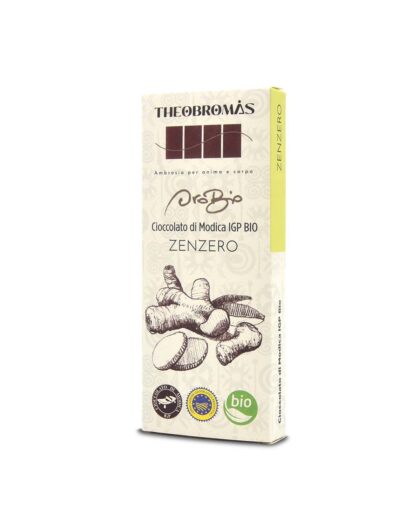 Cioccolato di Modica IGP Biologico con Zenzero - Oro Bio - THEOBROMÀS