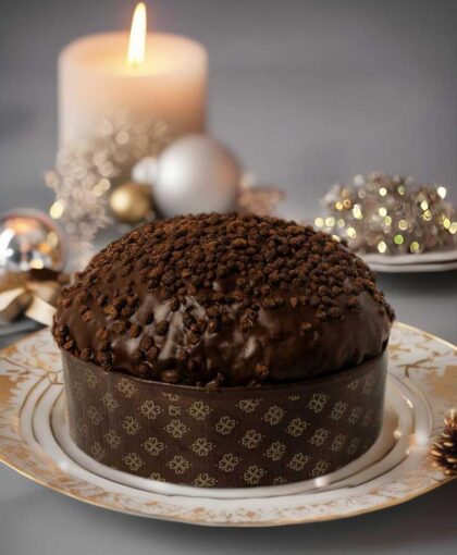 Panettone Artigianale con Cioccolato di Modica IGP - THEOBROMÀS - immagine 2
