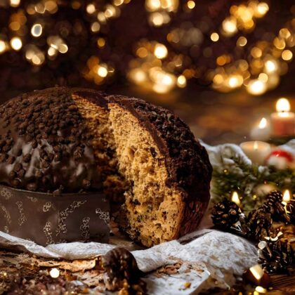 Panettone Artigianale con Cioccolato di Modica IGP - THEOBROMÀS - immagine 3