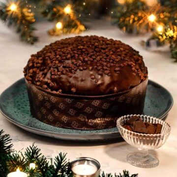 Panettone Artigianale con Cioccolato di Modica IGP - THEOBROMÀS