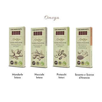 Cioccolato di Modica IGP Biologico - Box OMEGA - Linea ORO BIO - THEOBROMÀS